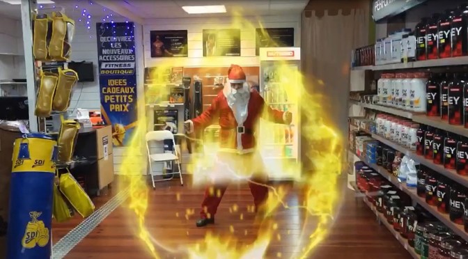 Publicité FITNESS BOUTIQUE Noel 2014