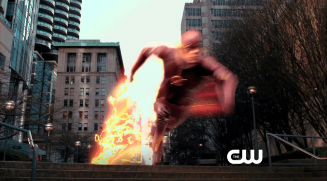 Court métrage promo pour la diffusion de la série THE FLASH sur TF1