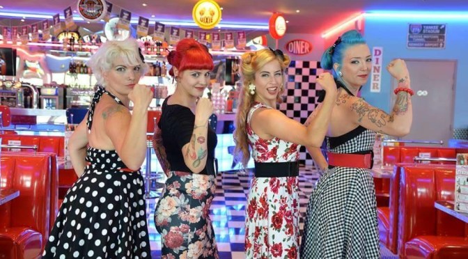 Shooting photo Pin-up USA 1950