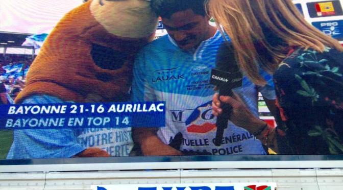 L&rsquo;AVIRON BAYONNAIS AU TOP 14