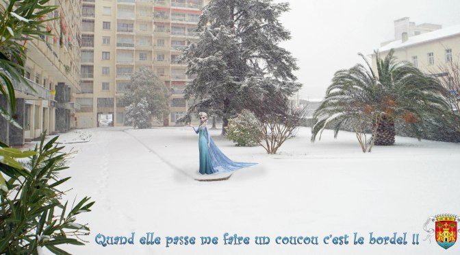 VIDÉO BAYONNE SIBÉRIE .. BORDEL dans la ville !!.. Février 2018